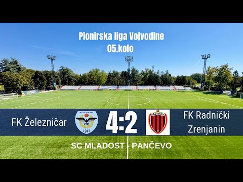 Pioniri: FK Železničar - FK Radnički Zrenjanin. 4:2 (2:2)
