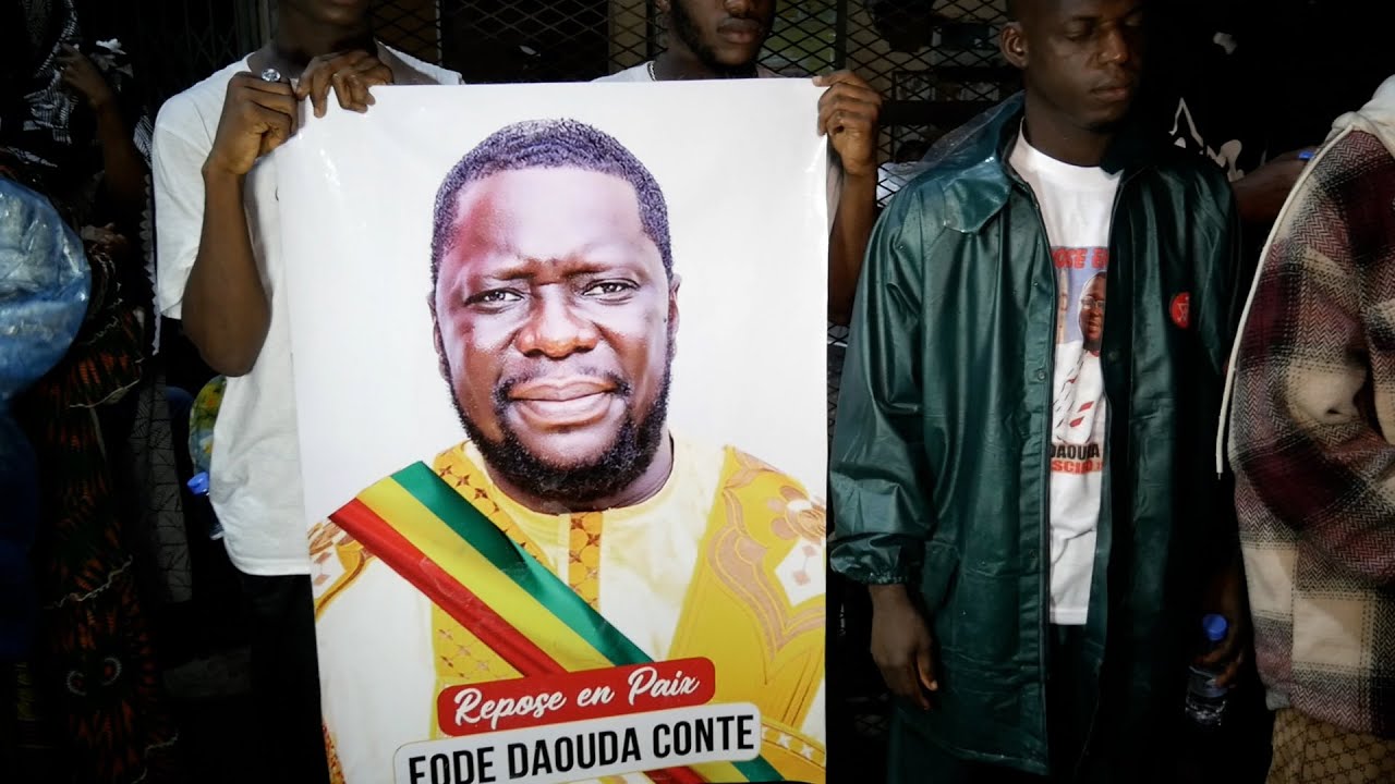 Conakry Nouvelles ARRIVEE FODE DAOUDA CONTE A CONAKRY