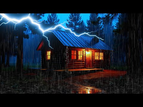 Rainy Nights in the Forest Cozy Ambience for Deep Sleep & Relaxation