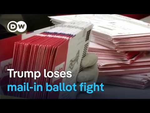 Supreme Court blocks Trump’s bid to restrict postal voting | DW News