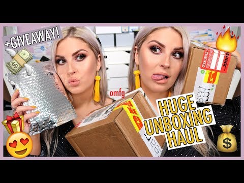 PR UNBOXING HAUL! ? Loads of FREE Makeup & GIVEAWAY! ?