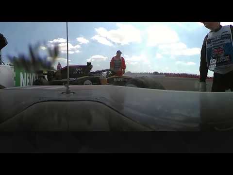 Sainz and Grosjean's Wipeout at Silverstone (360 Video) | 2018 British Grand Prix