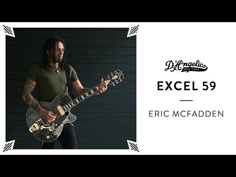 Eric McFadden with the Excel 59 | D'Angelico Guitars