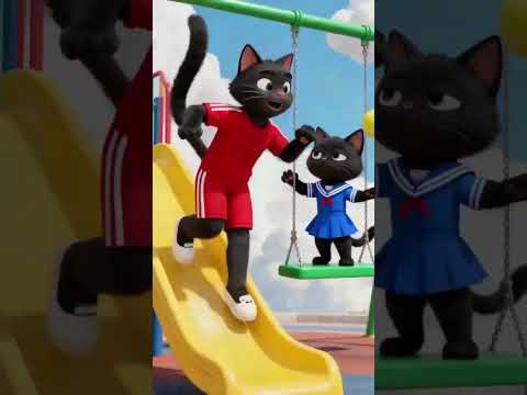 poor but lucky child #cat #funny #cartoon #aivideo #cute