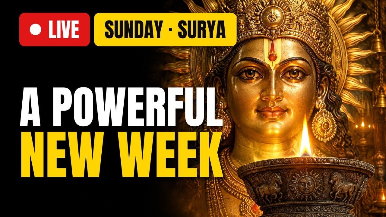 Sunday Surya Mantras for Confidence, Purpose & a Powerful New Week · Morning Prayers