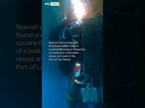 Cocaine found on underwater boat