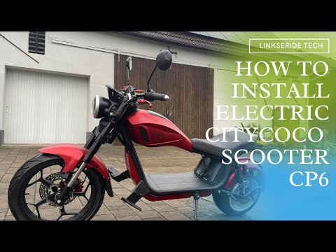 How to Install the Electric Citycoco Scooter CP3 Model from the Package