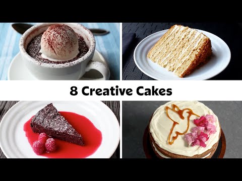 8 Cakes from Easy to Challenging