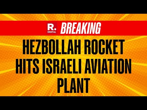 Hezbollah Drone Hits Aviation Plant In Northern Israel | Northern Israel Impacted
