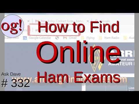 How to Find Online Ham Radio Exams (#332)