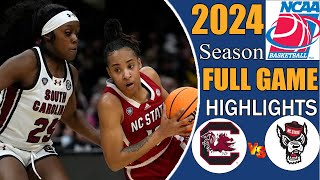 South Carolina vs NC State Women's Basketball  Full Game Final  Nov 10,2024 | College basketball