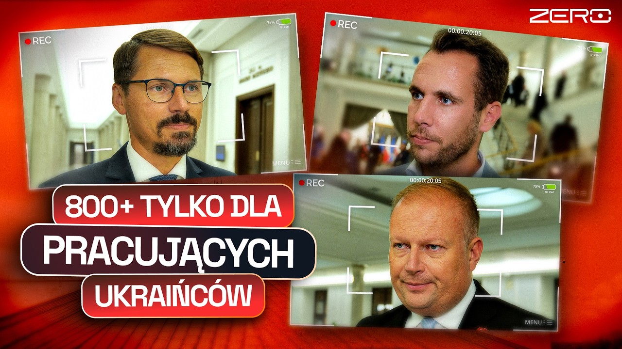800+ TYLKO DLA PRACUJĄCYCH UKRAIŃCÓW. NOWY PREZES NIK. CENY ENERGII ZAMROŻONE