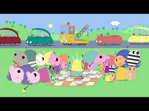 アイススケート | Peppa Pig Japanese | おおあらし | 子供向けアニメ |