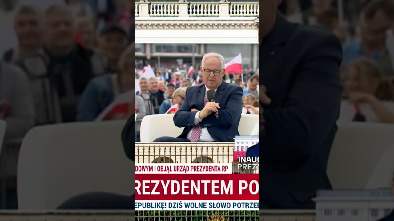 Grzybowski: dzisiejsze zaprzysiężenie to sklejenie narodu z państwem |