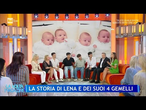 La storia di Lena e dei suoi quattro gemelli - La volta buona 20/09/2024