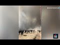 WATCH: Video shows cattle running from Texas wildfires  - 00:57 min - News - Video