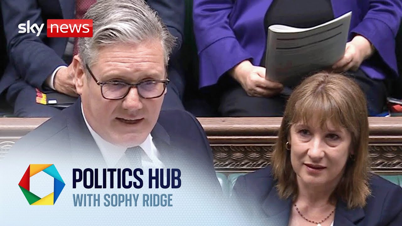 Starmer tells Reeves she has his 'complete support' | Politics Hub with Sophy Ridge