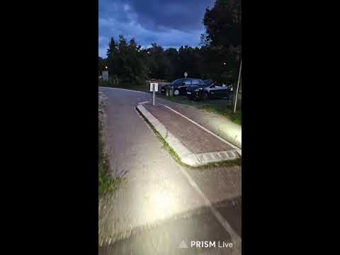 Live direction Créon en gyroroue la nuit tombe !!!