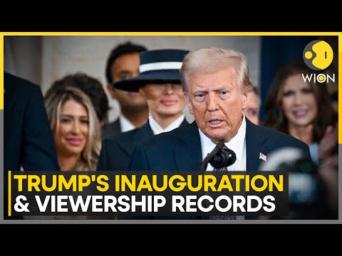 Trump Says Presidential Inauguration Set Viewership Record | World News | IWON