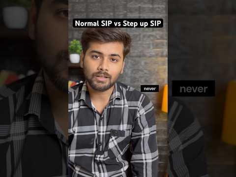 ₹5000 SIP is not enough for financial independence. Normal SIP vs Step up SIP. #financiallyliterate