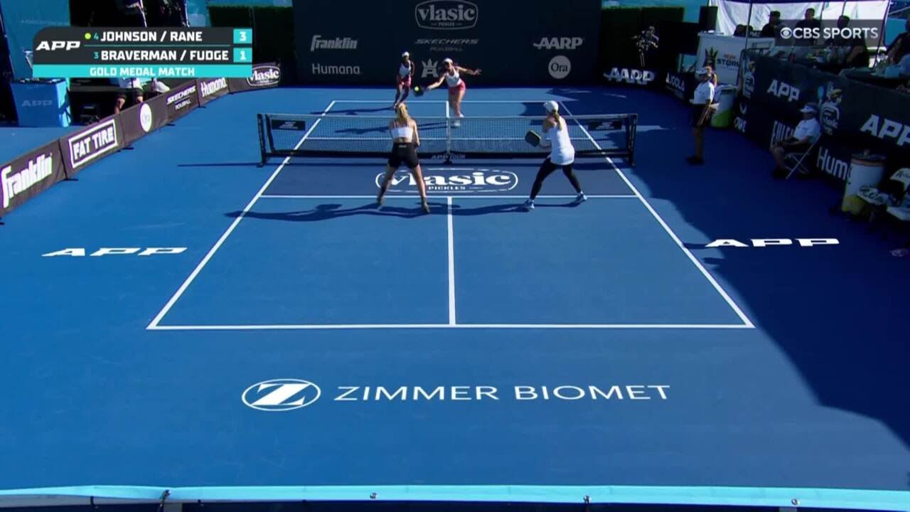 Jorja Johnson | Women's Doubles Gold Medal Match | APP Tour: Vlasic Classic - Delray Beach