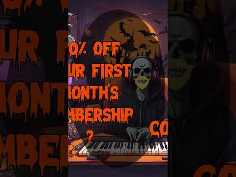 50% OFF ALL COURSES & FIRST MONTH'S SUBSCRIPTION - LIMITED TIME ONLY 🎃#producertech #musicproduction