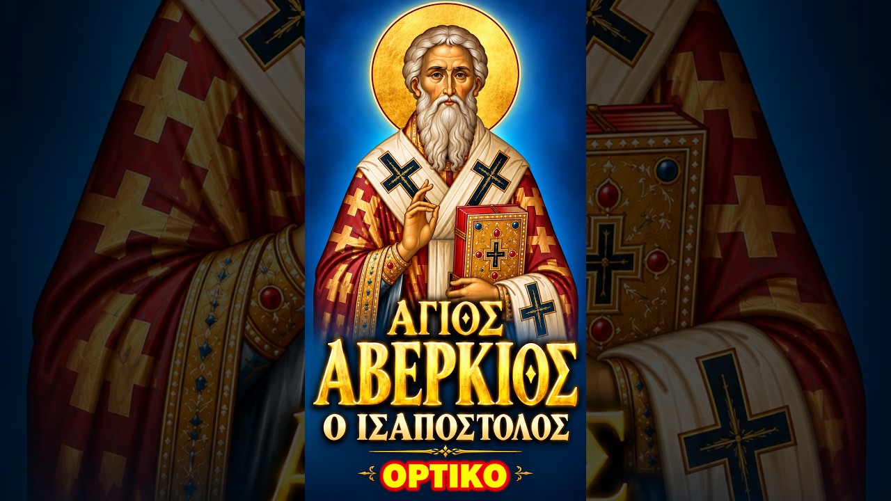 Άγιος Αβέρκιος ο Ισαπόστολος και το θαύμα της πέτρας #Shorts