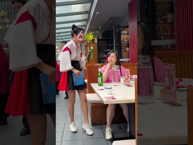 मेरी बहन डर गई丨吓到小姐姐了#猫猫小可爱#汉服#二次元