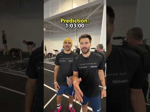 Hyrox Predictions vs Actual #ksi #hyrox