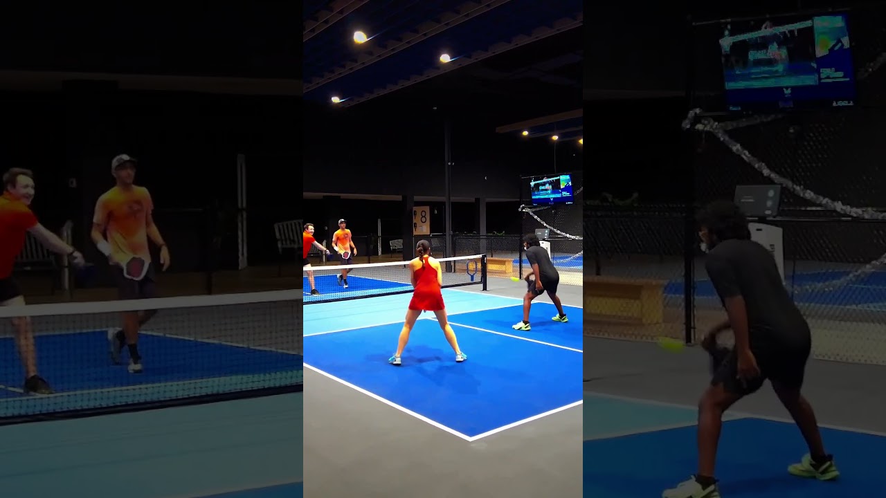 🗜️Defense by Squeeze #pickleball #sporthighlights #pickleballhighlights #sports