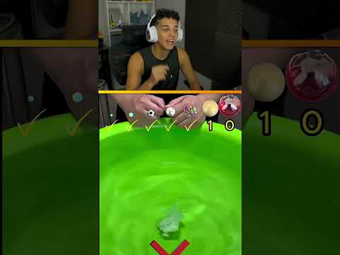 🟡 Quantos PAPÉIS fazem a bola FLUTUAR