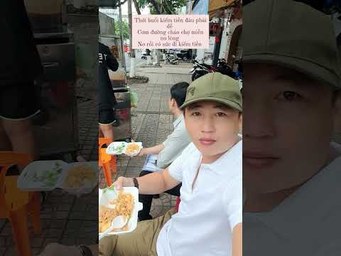 Thời buổi kiếm tiền đâu phải dễ....cơm đường cháo chợ miễn no lòng....