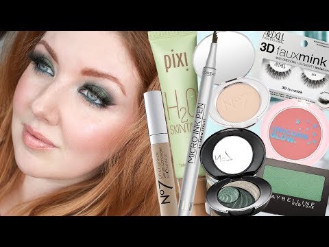 Drugstore Makeup Ive Never Tried Before | First Impressions & Wear Test