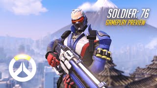 Overwatch - Soldier: 76 Gameplay Preview