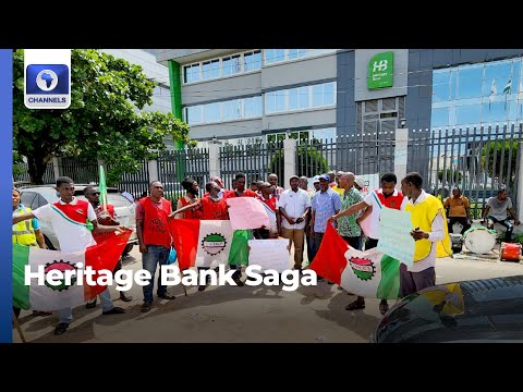 Heritage Bank Saga: Labour Union Pickets Institution Over Sack Of 1000 Workers