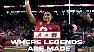 A cinematic look back at Alabama’s win over Auburn in the 2022 Iron Bowl