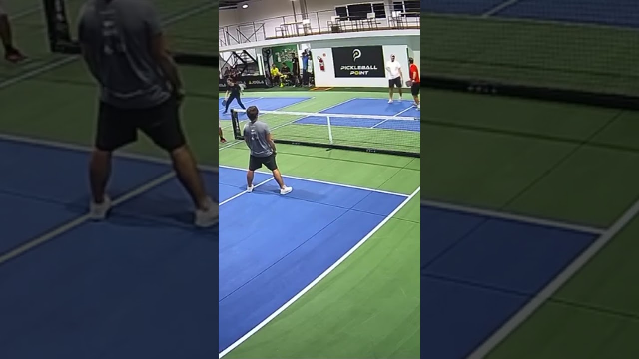 Que jogada! Sensacional #pickleball #pickleballbh #playpickleball #lance #puckleballpoint