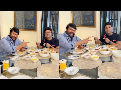 Devi Sri Prasad enjoys breakfast with Chiranjeevi, shares pic