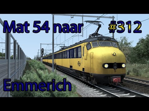 Met de Mat 54 naar Emmerich - Train Simulator 2017 #312