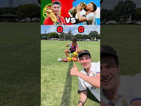 Ronaldo VS Messi Head Stop Challenge