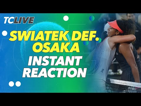 Iga Swiatek Survives Second Round Battle With Naomi Osaka | 2024 Roland Garros