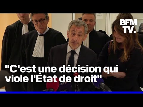 Deux jours après sa condamnation, Nicolas Sarkozy sort du silence