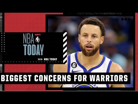 Championship hangover? What are the biggest concerns for the Warriors right now? | NBA Today video clip