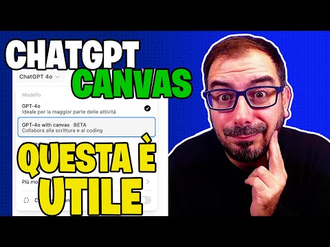 ChatGPT Canvas: FINALMENTE qualcosa di UTILE dall'AI!