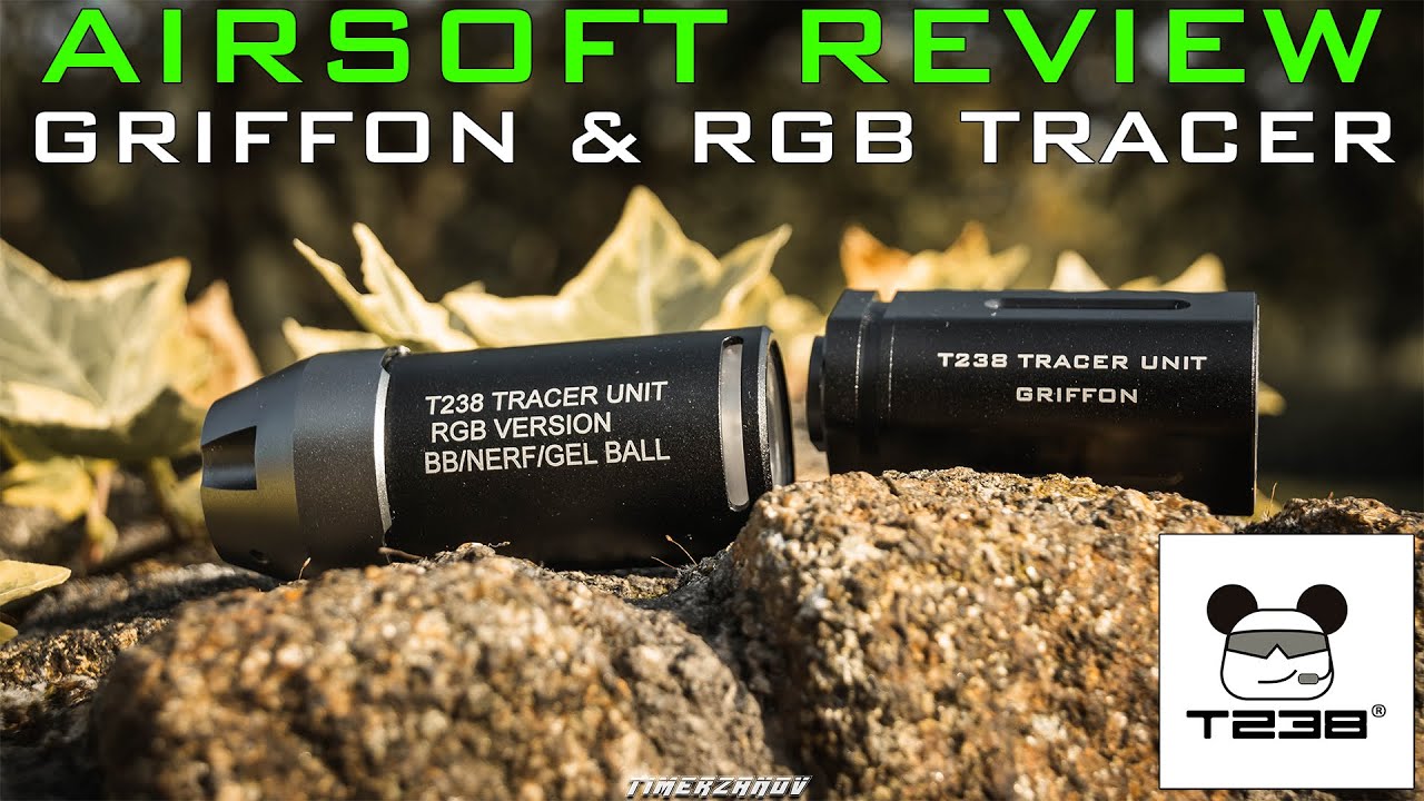 Airsoft Review #256 [GEAR} T238 Griffon Tracer Unit & RGB Tracer Unit (T238) [FR]