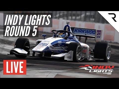 2021 Indy Lights Race 5 - Indianapolis Grand Prix Circuit, Live, full race