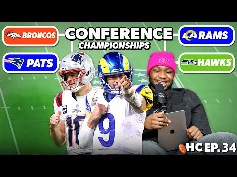 Picking The Winner Of Both NFL Conf. Championship Games | Ep. 34