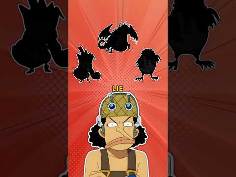 EVERY USOPP LIE THAT BECAME TRUE #anime #onepiece #luffy #usopp