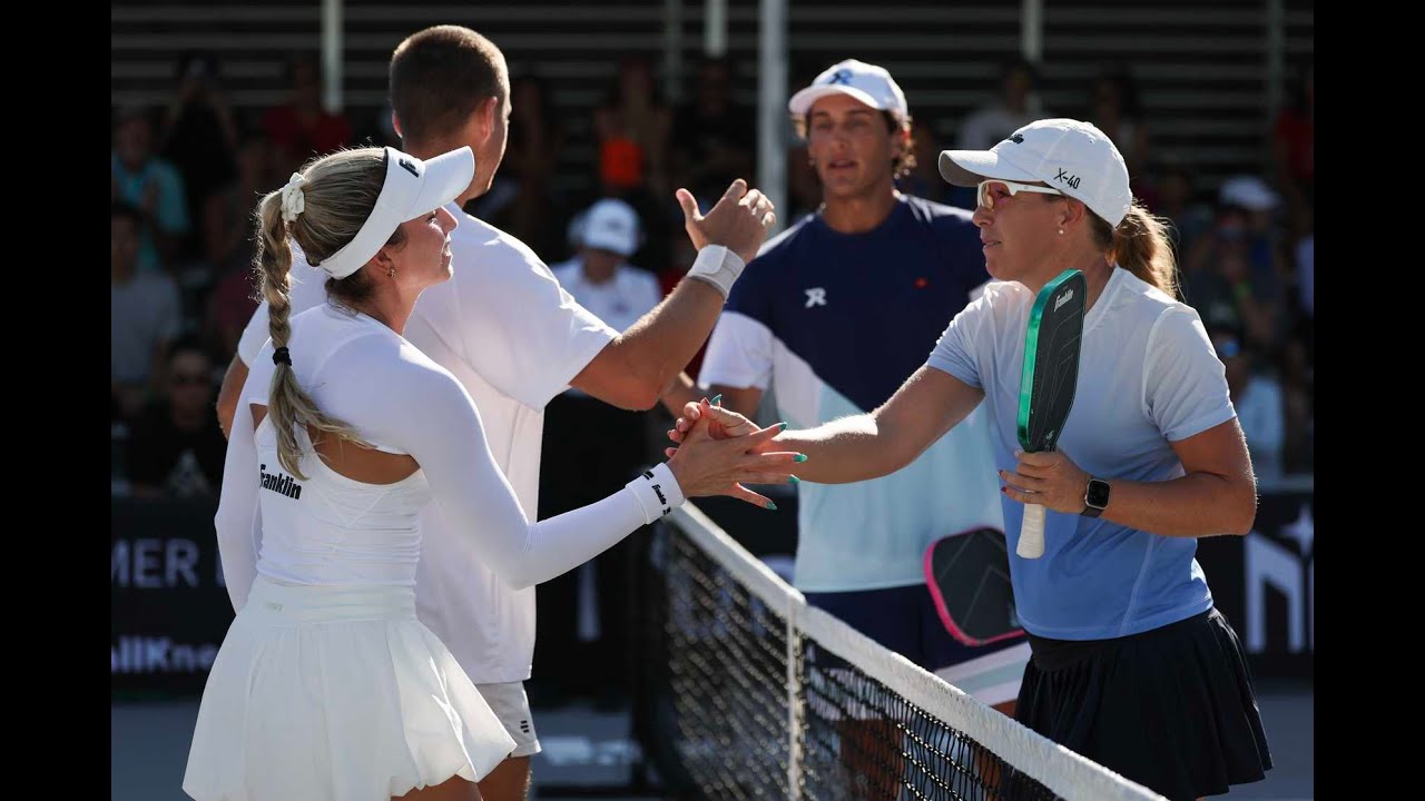 ROAD TO GOLD: Sewing/Diamond v. Fudge/Munro I Mixed Pro Doubles Semi I 2025 APP Newport Beach Open