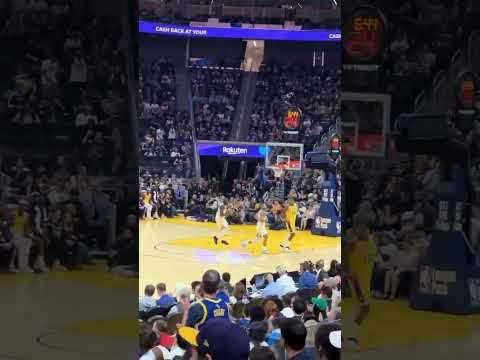 This catch & shoot of Steph was crazy 🔥#stephencurry #Warriors #nbaseason #GSW #nbahighlights